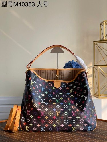 Louis Vuitton Delightful GM Shoulder Bag In Large Size