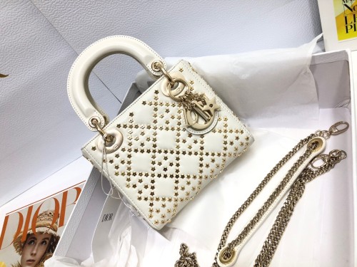 White Lady Dior Handbag