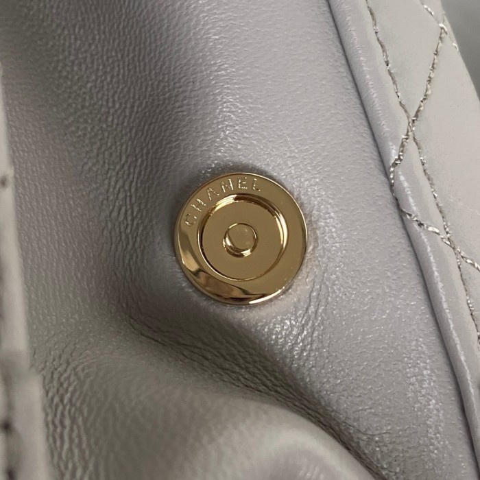 Chanel Gray Make Up Bag