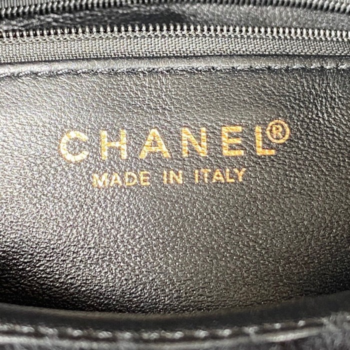 Chanel Black Wool Bag