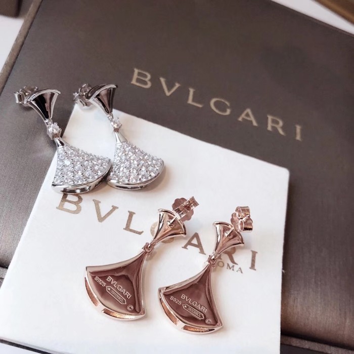 Bvlgari Crystal Earrings