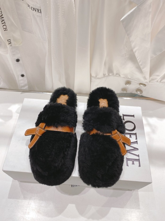Loewe Wool Slippers