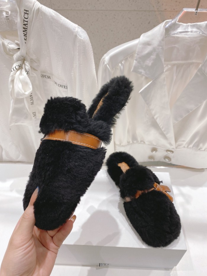 Loewe Wool Slippers