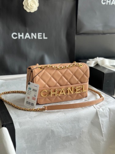 Chanel Beige Shoulder Corss Body Bag