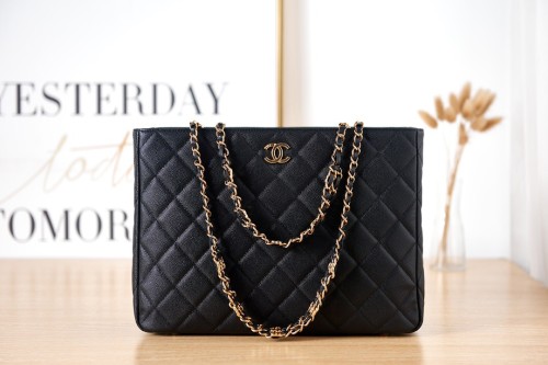 Chanel Black Large Shoulder Bag