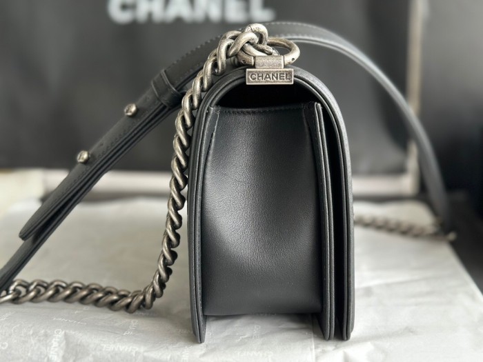 Chanel LeBoy Black Handbag