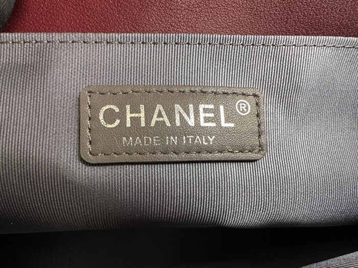 Chanel LeBoy Red Handbag