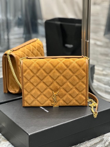 YSL Becky Yellow Handbag
