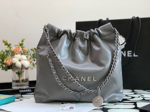 Chanel Leather Shoulder Handbag 2 Sizes