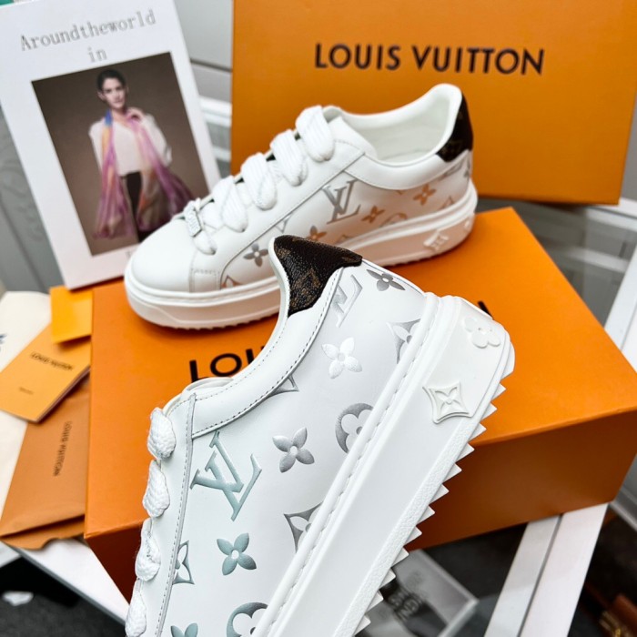 Louis Vuitton Leather Sneakers 3 Colors