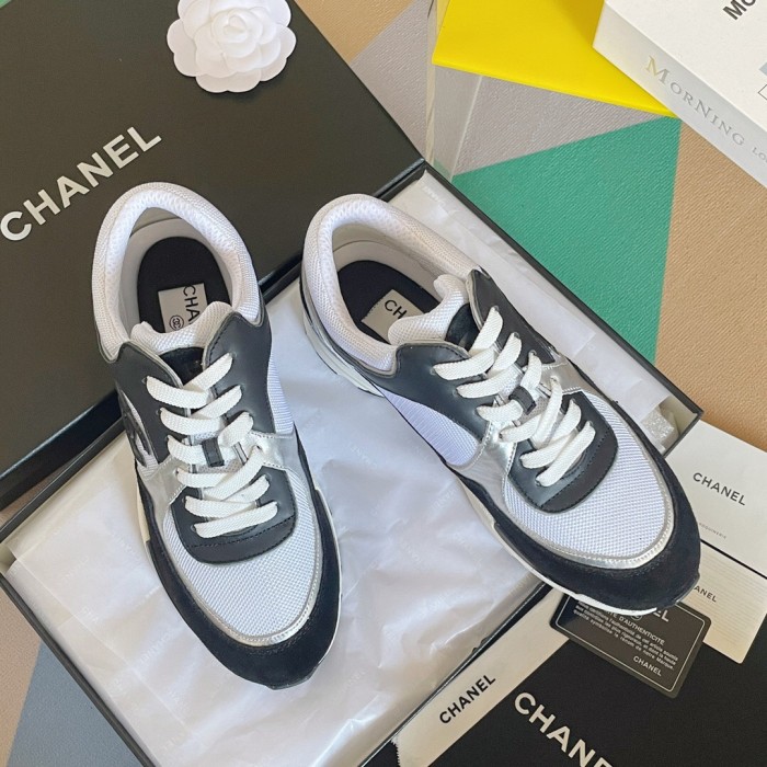 Chanel Leather Sneakers 4 Colors