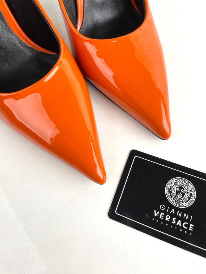 Versace Leather Pumps 4 Colors