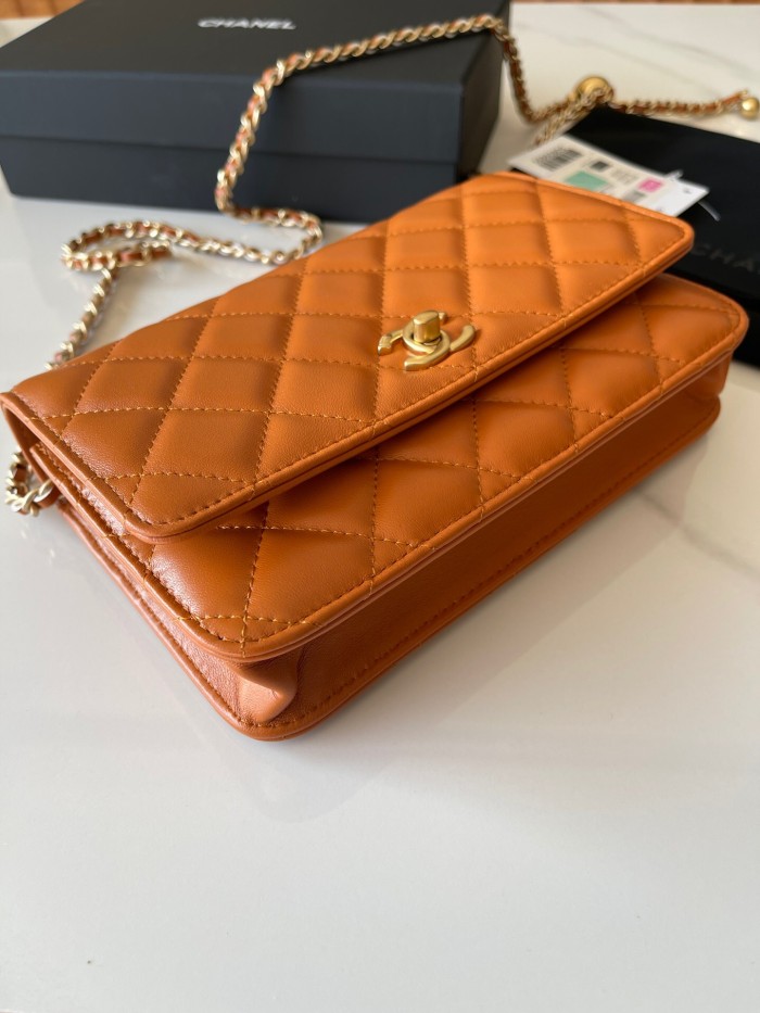 Chanel Lamb Skin Handbag