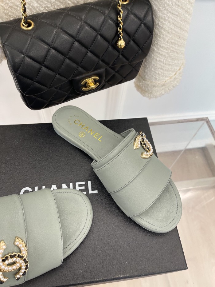 Chanel Slippers 4 Colors