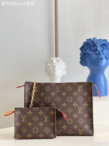 Louis Vuitton Canvas 2 in 1 Chain Bag