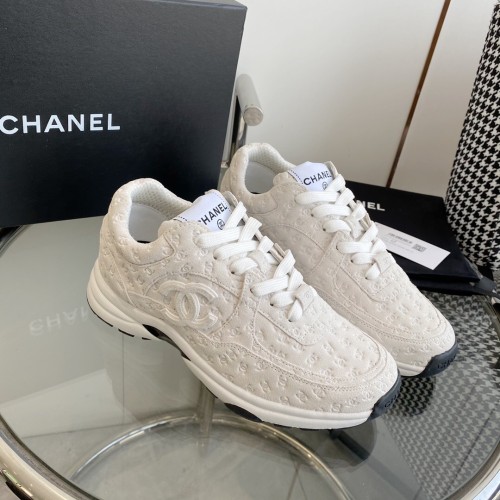 Chanel Leather Sneakers
