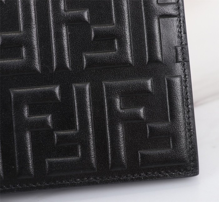 Fendi Black Leather Wallet
