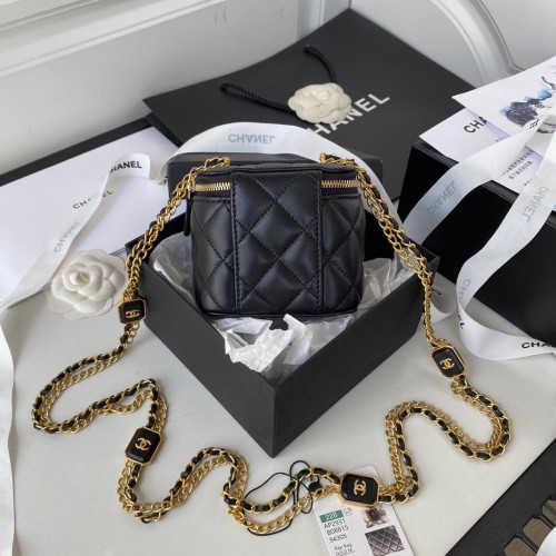 Chanel Leather Chain Shoulder Bag