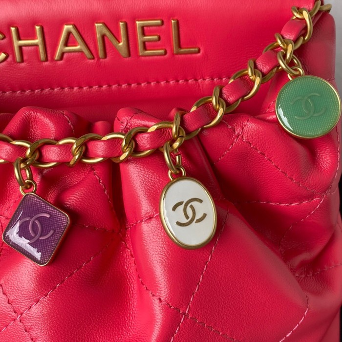 Chanel Red Shoulder Bag