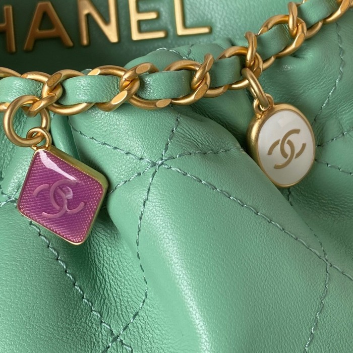 Chanel Green Shoulder Bag