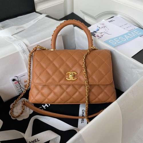 Chanel Leather Handbag 24 CM