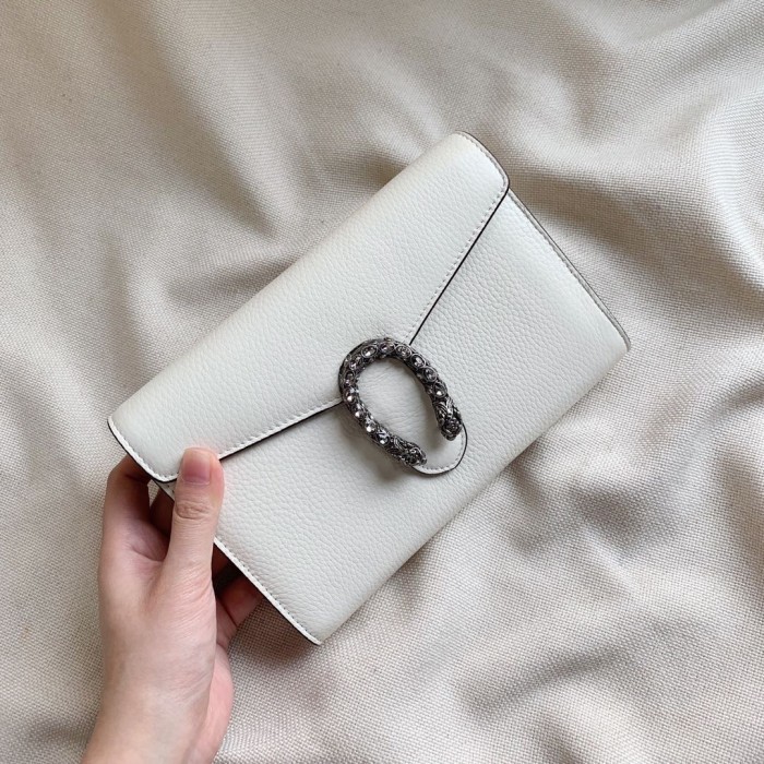 Gucci 20cm Litchi Grain Luxury Designers Women Bag Dionysus Drossbody Bag No Box