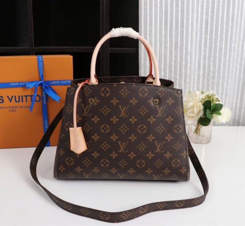 Louis vuitton 28 32cm Monogram Montaigne Totes Designer Single Shoulder Crossbody Bags Large Capacity Handbags Purse No Box