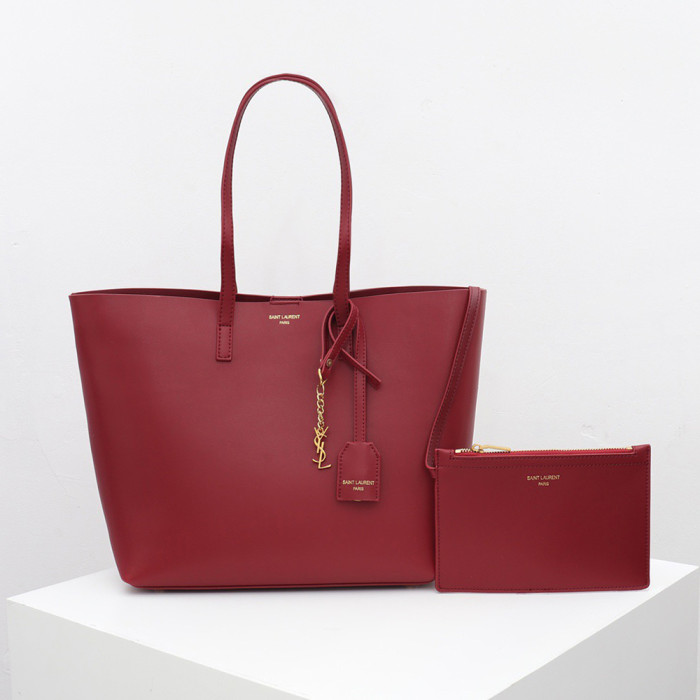 YSL 32cm  Beach Bags Designer Tote Bag Shopping Handbags Purse Large Capacity Travel Luggage Bag Single Shoulder Composite Bag No Box