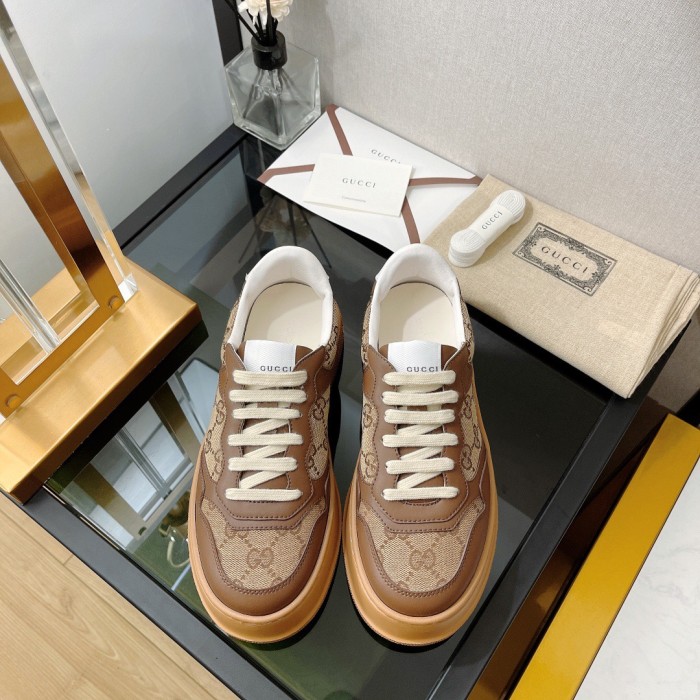 Gucci Shoes lovers' Platform casual Designer Shoes Restoring ancient ways Sneaker 35 to 44