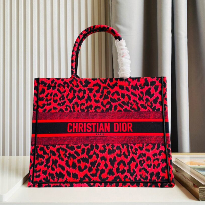 Dior 35 41cm classic sketch Beach bags shopping bag print tiger handbags purses Colorful cherry blossom flowers Book designer tote bag