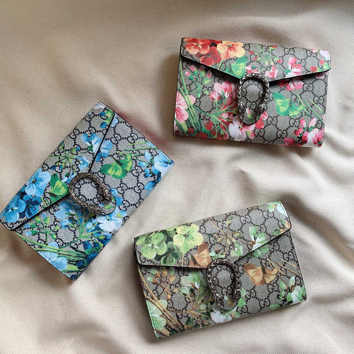 Gucci 20cm classic GG printing Luxury Designers Women Bag Dionysus woc package Super many card bits chain singlg shoulder crossbody bag