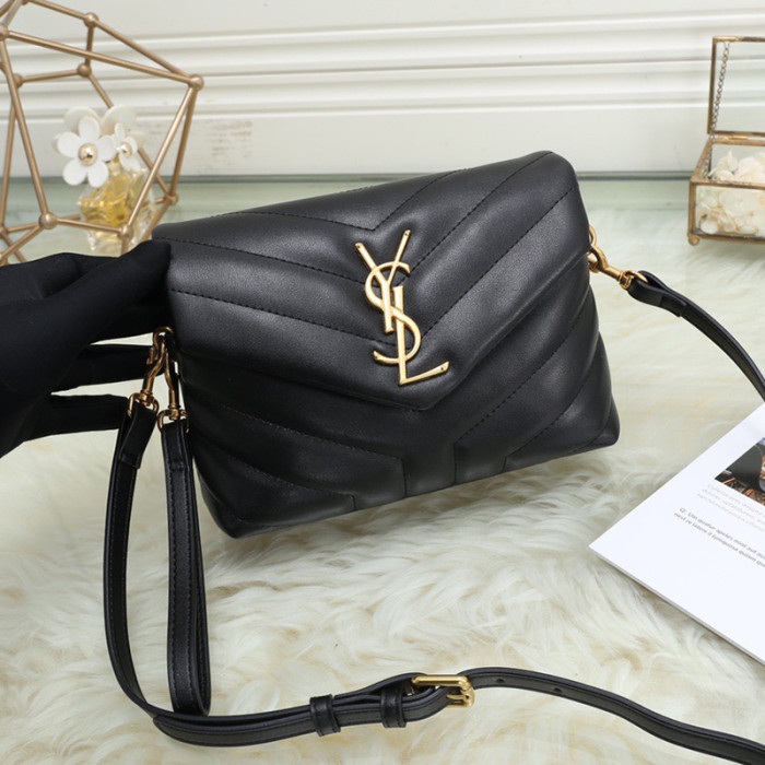 YSL 20cm LOULOU Designer Crossbody Bag Y Shape Handbags Purse envelope bag Women Fashion Luxury Single Shoulder Messenger Bag