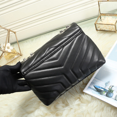 YSL 24 31cm LOULOU Designer Crossbody Bag Y Shape Handbags Purse envelope bag Women Fashion Luxury Single Shoulder Messenger Bag