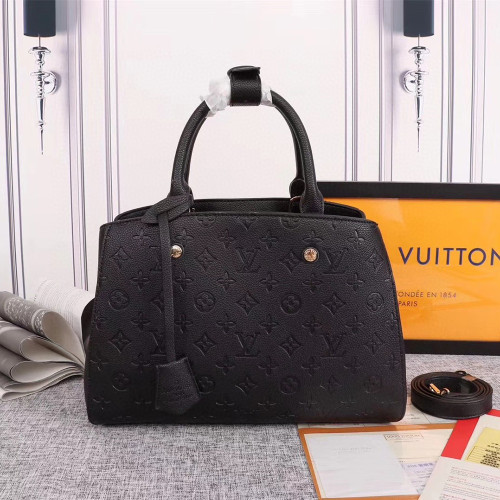 Louis Vuitton 28 32cm Embossing Montaigne Totes Designer Single Shoulder Crossbody Bags Large Capacity Handbags Purse