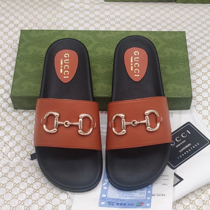 Gucci Luxury Designer Shoes Loafers Slipper Flat Outdoor Beach Slippers Lover Shoes Household Sandals 35 to 47