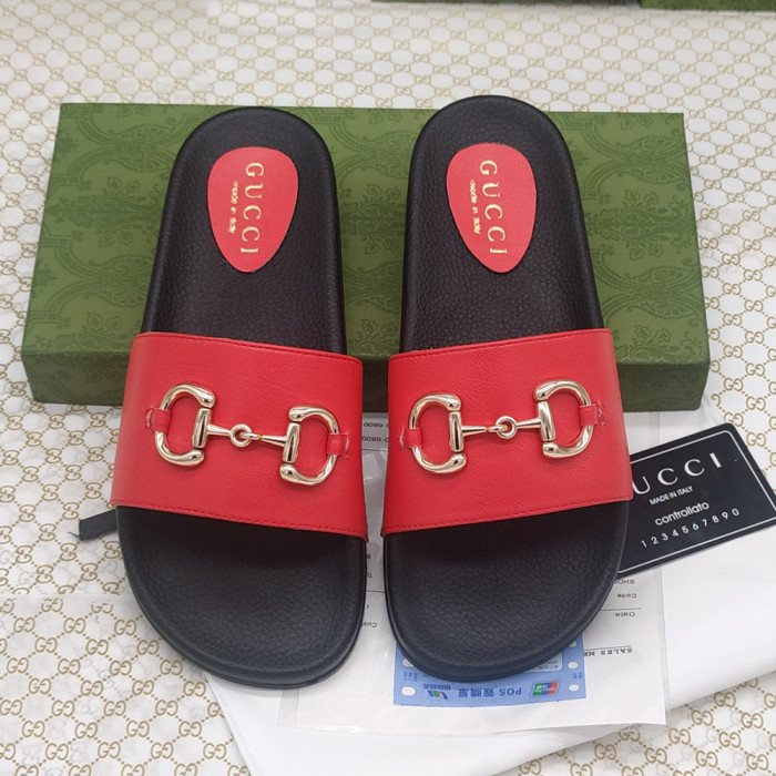 Gucci Luxury Designer Shoes Loafers Slipper Flat Outdoor Beach Slippers Lover Shoes Household Sandals 35 to 47