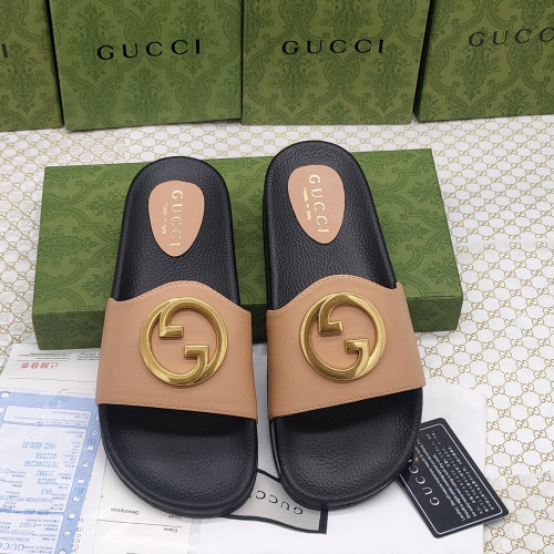 Gucci Luxury Designer Shoes Loafers Slipper Flat Outdoor Beach Slippers Lover Shoes Household Sandals 35 to 47