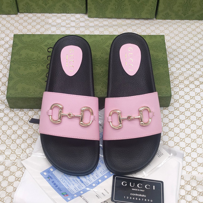 Gucci Luxury Designer Shoes Loafers Slipper Flat Outdoor Beach Slippers Lover Shoes Household Sandals 35 to 47