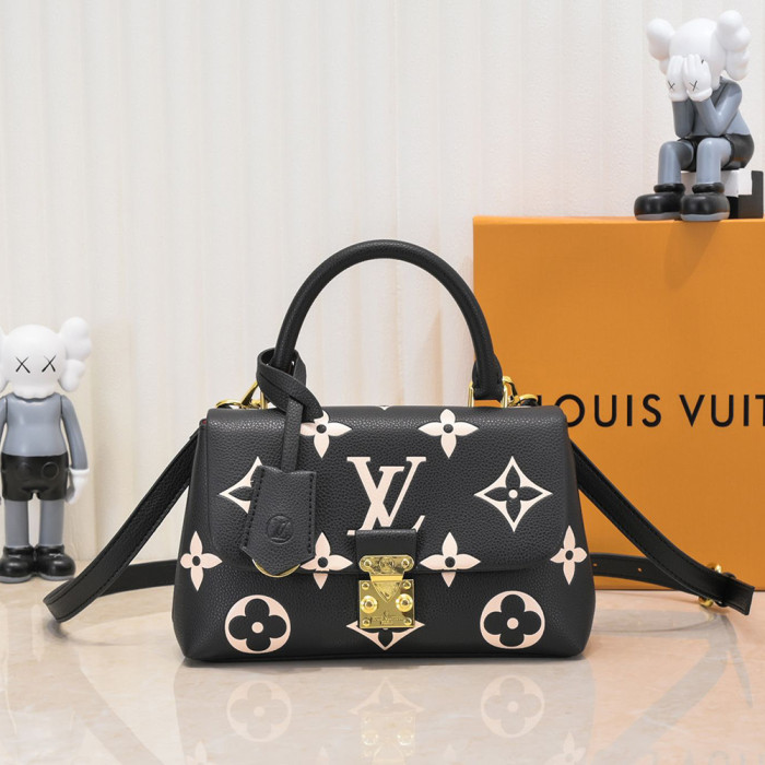 Louis vuitton 25 30cm Madeleine BB Handbags Purse Printing Flower Designer Luxury Crossbody Bags