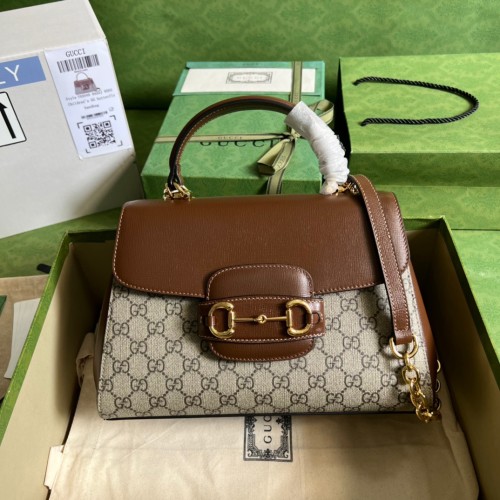 Gucci 1955 Horsebit 22 29cm Classic Designer Luxury Handbags Purse GG Single Shoulder Crossbody Bags
