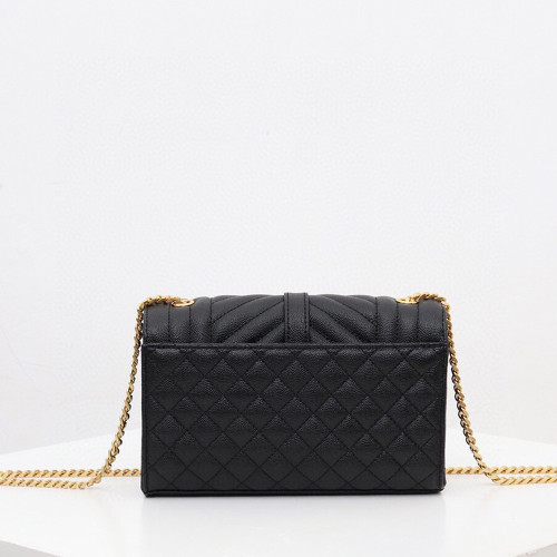 YSL 21cm Envelope Designer Crossbody Bag Caviar Luxury Messenger Bags
