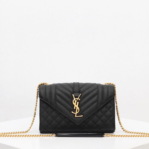 YSL 21cm Envelope Designer Crossbody Bag Caviar Luxury Messenger Bags