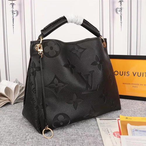 Louis Vuitton 46cm Embossing Artsy Designer Luxury Handbags Purse Bohemian Style Shopping Totes No Box