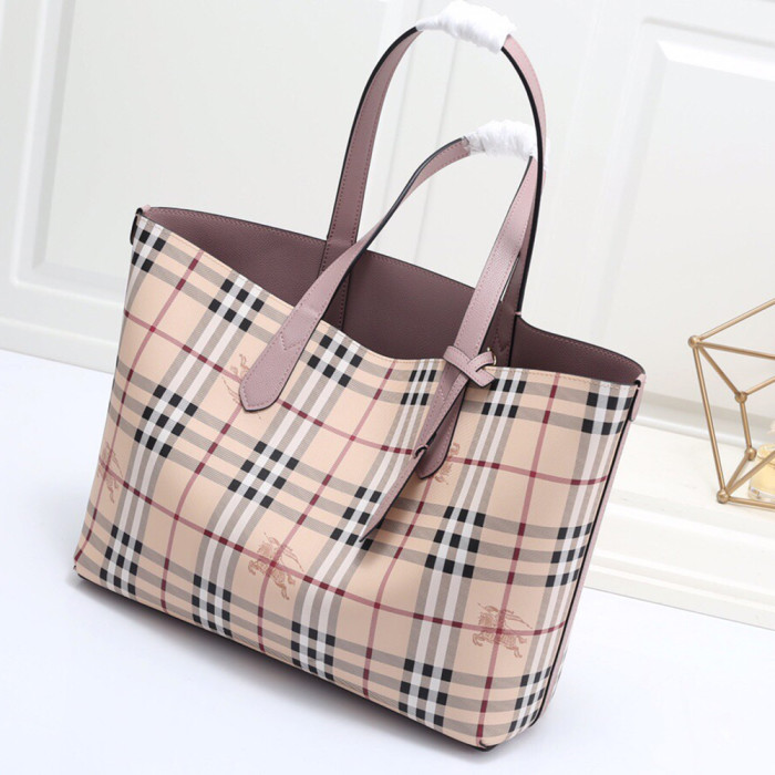 Burberry 32cm Classic Designer Luxury Handbags Purse Designer Tote Bags Large Capacity Shopping Bag No Box