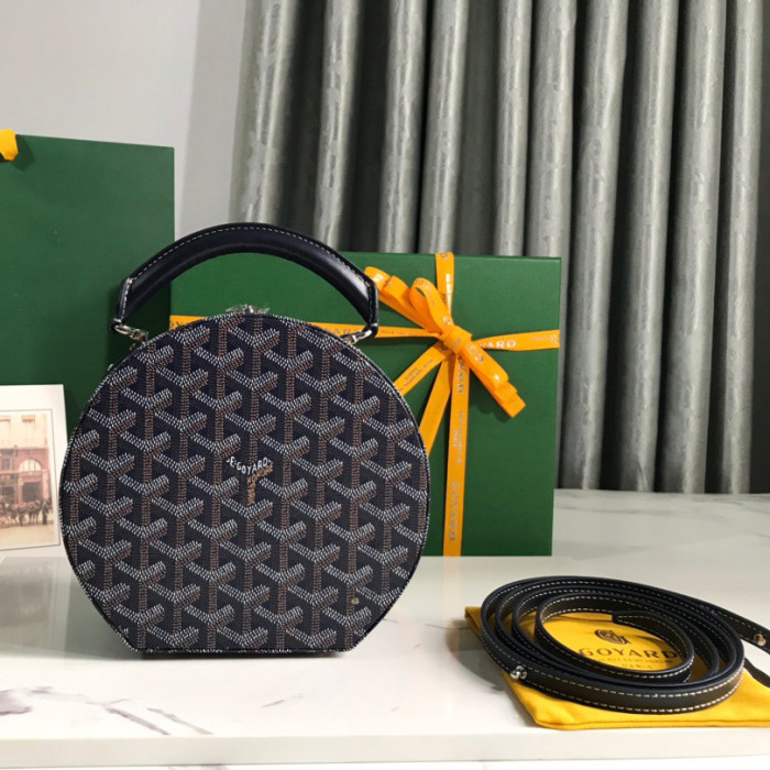 Goyard Alto Round Box Bag