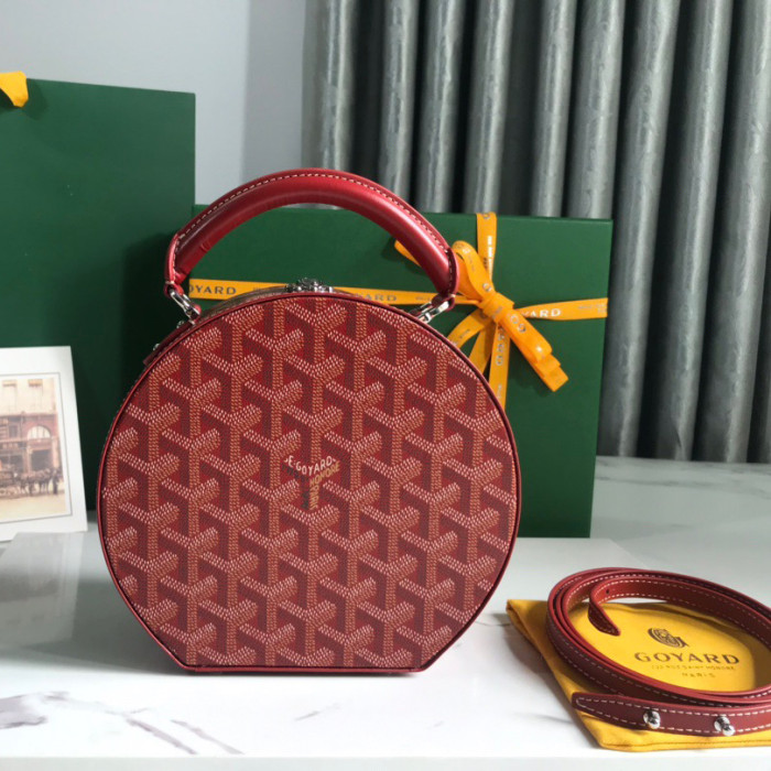 Goyard Alto Round Box Bag