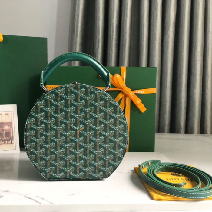 Goyard Alto Round Box Bag