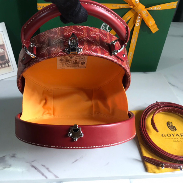 Goyard Alto Round Box Bag