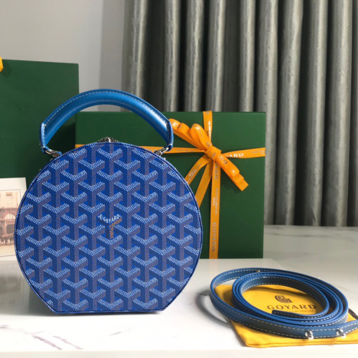Goyard Alto Round Box Bag