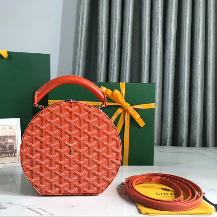 Goyard Alto Round Box Bag